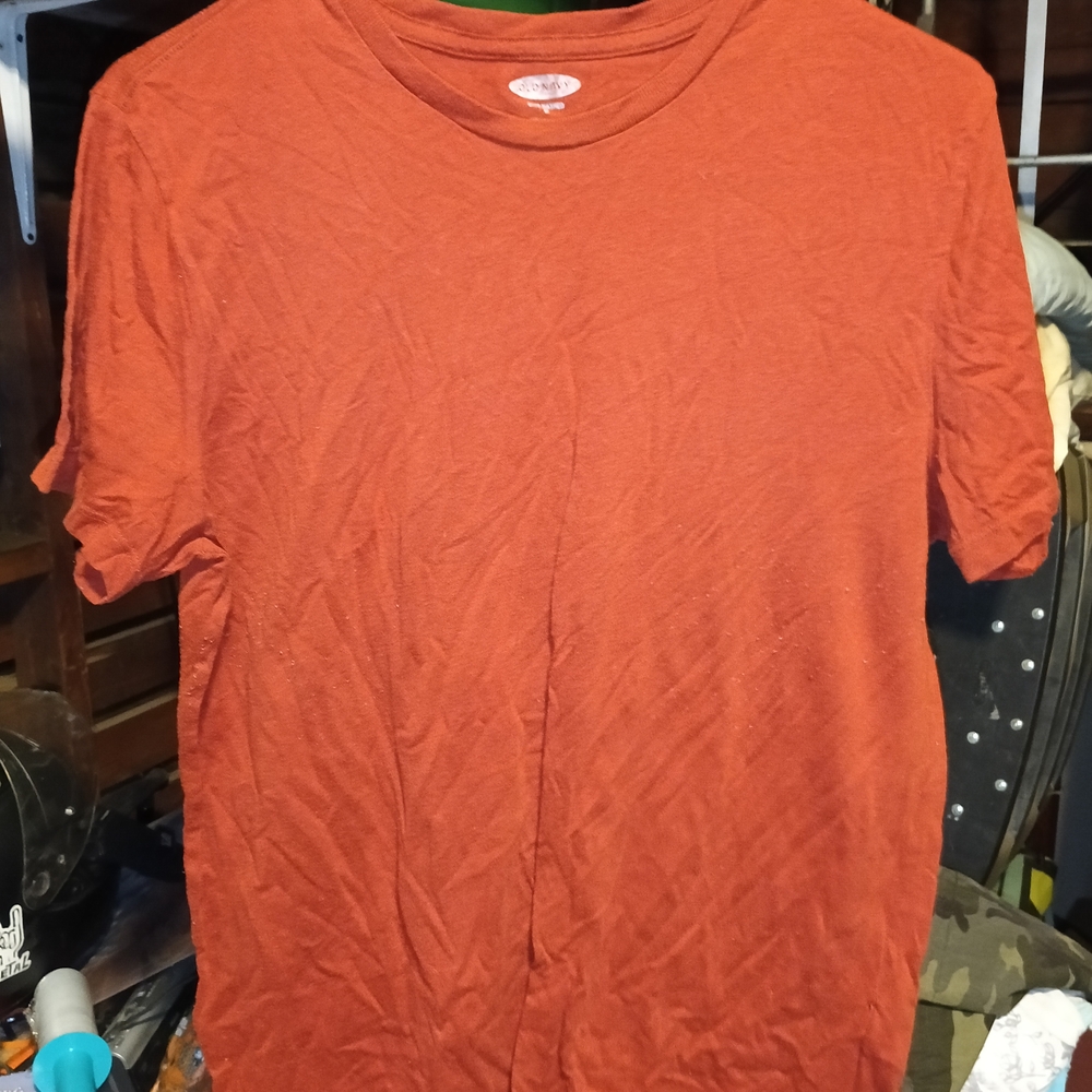 Old Navy Orange Short Sleeve Tee